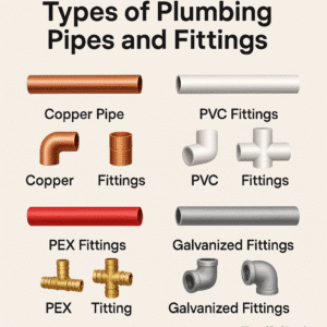 Types of Plumbing Pipes and Fittings for Modern Spaces